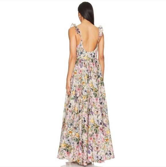 **ONLY 1 Small Left!!**Selkie The Penny Lane Dress in Butterfly Botanics - Picture 12 of 16